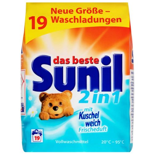 Sunil mit Kuschelweich 2in1 Proszek 19p 1,2kg