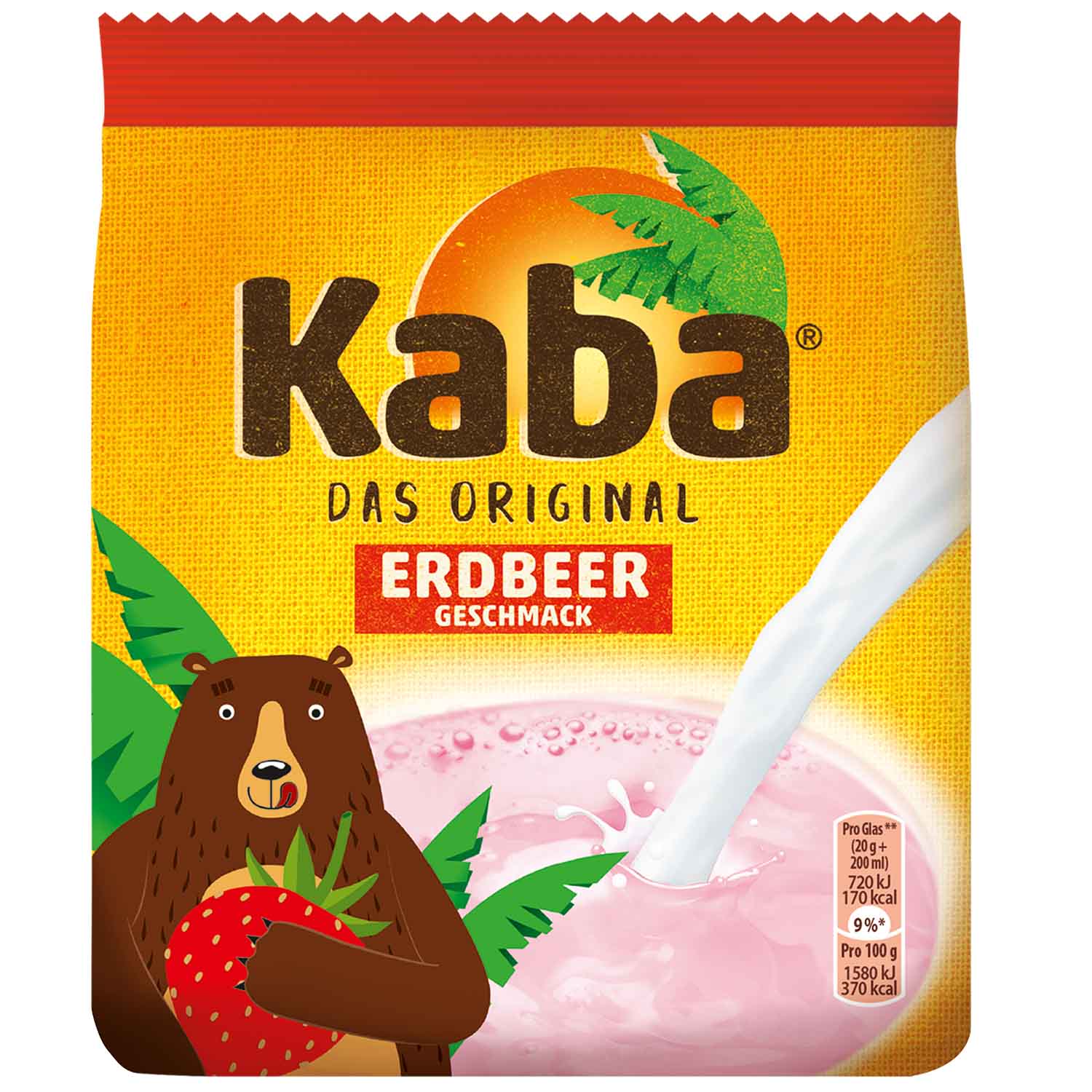Kaba Erdbeer Worek 400g