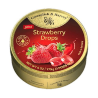 C&H Strawberry Drops 175g
