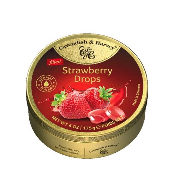 C&H Strawberry Drops 175g