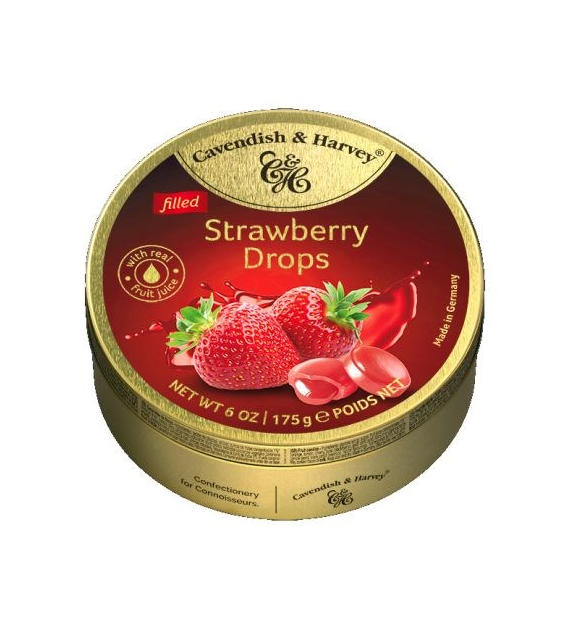 C&H Strawberry Drops 175g
