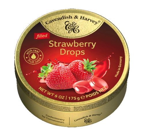 C&H Strawberry Drops 175g