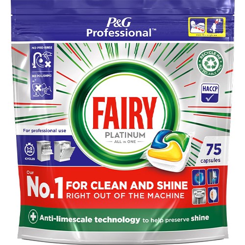 Fairy Professional Platinum All in One 75szt 1,1kg