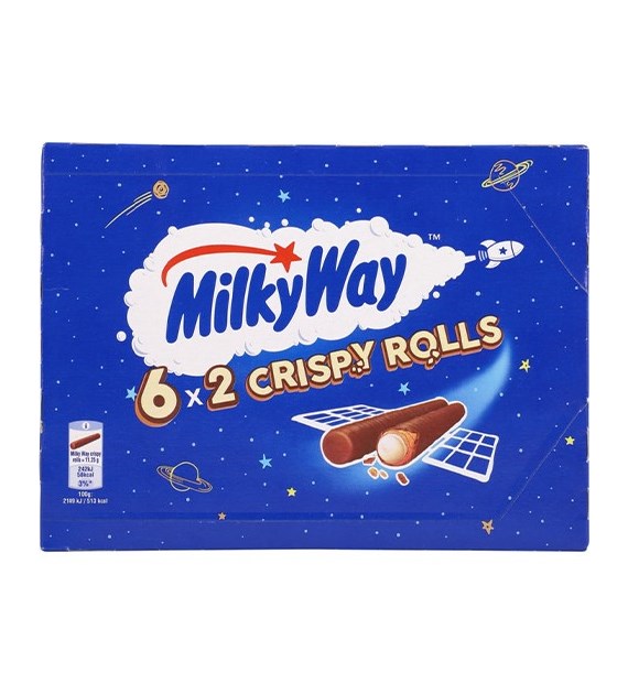 MilkyWay Crispy Rolls 6szt 135g