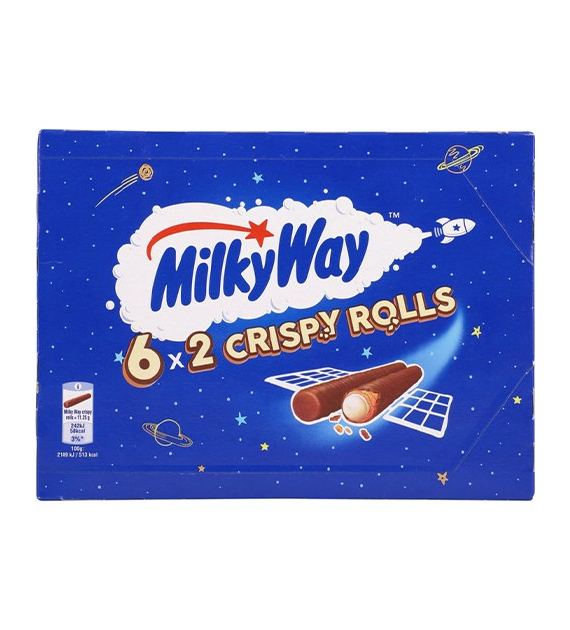MilkyWay Crispy Rolls 6szt 135g