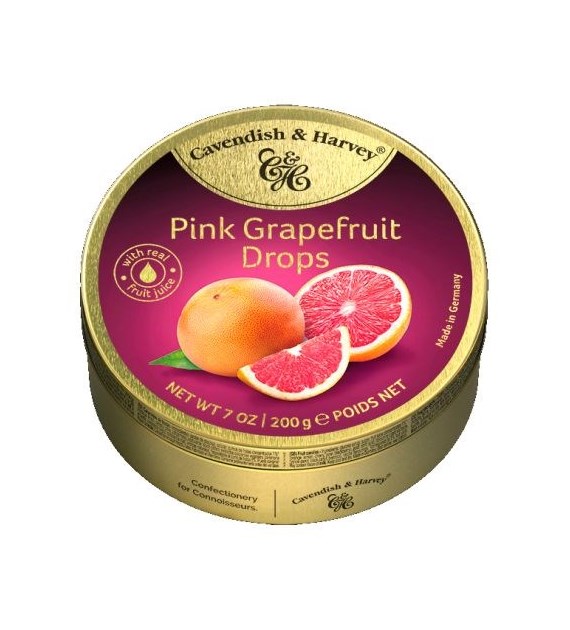 C&H Pink Grapefruit Drops 200g