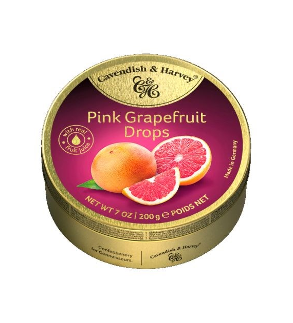 C&H Pink Grapefruit Drops 200g