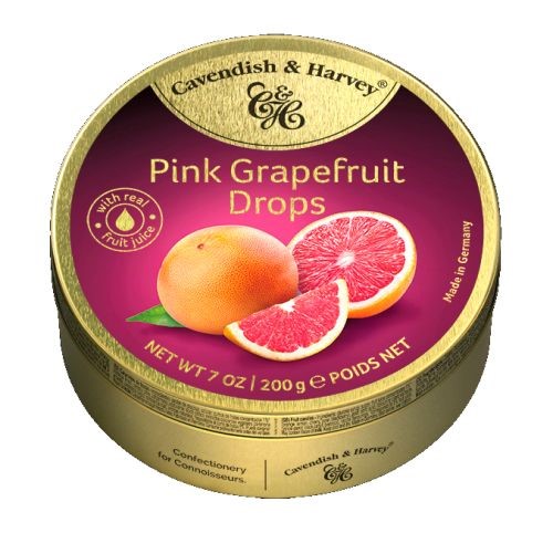 C&H Pink Grapefruit Drops 200g