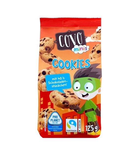 Covo Minis Cookies Ciasteczka 125g