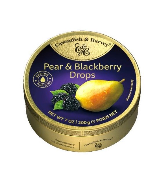 C&H Pear & Blackberry Drops 200g