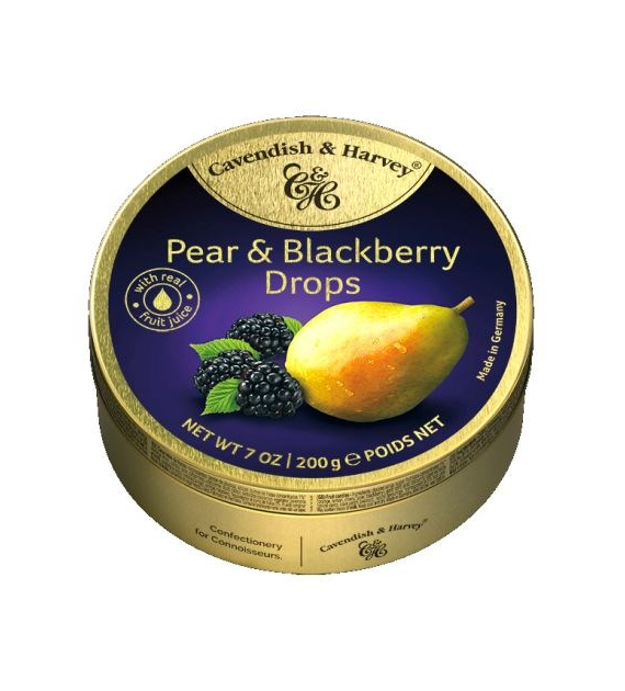 C&H Pear & Blackberry Drops 200g