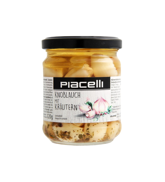 Piacelli Czosnek w Zalewie Ziołowej 190g