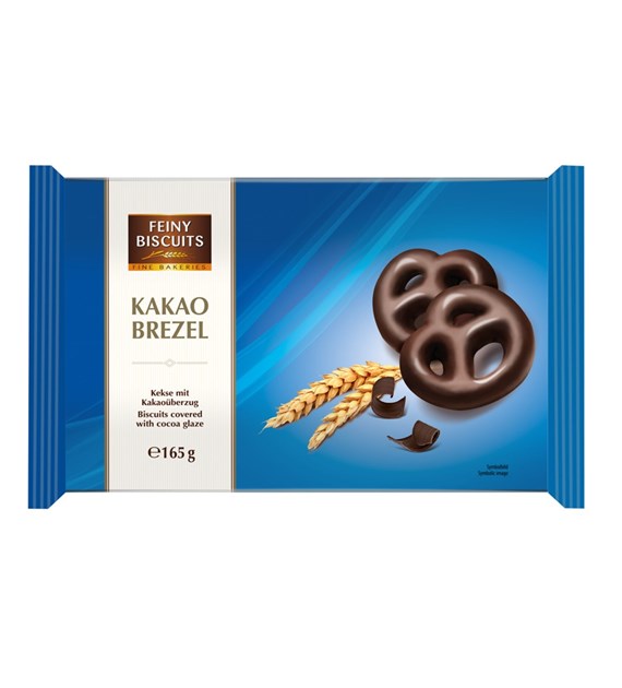 Feiny Biscuits Kakao Brezel 165g