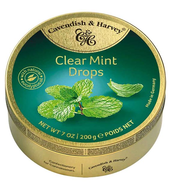 C&H Clear Mint Drops 200g