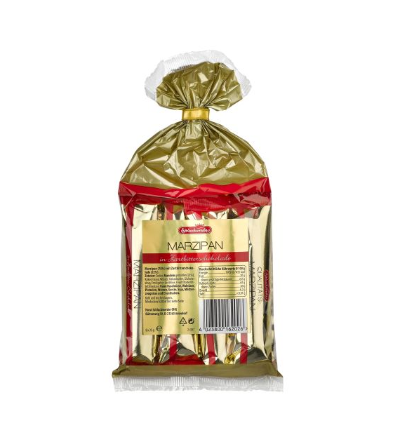 Schluckwerder Marzipan-Brote Red / Gold 4x25g