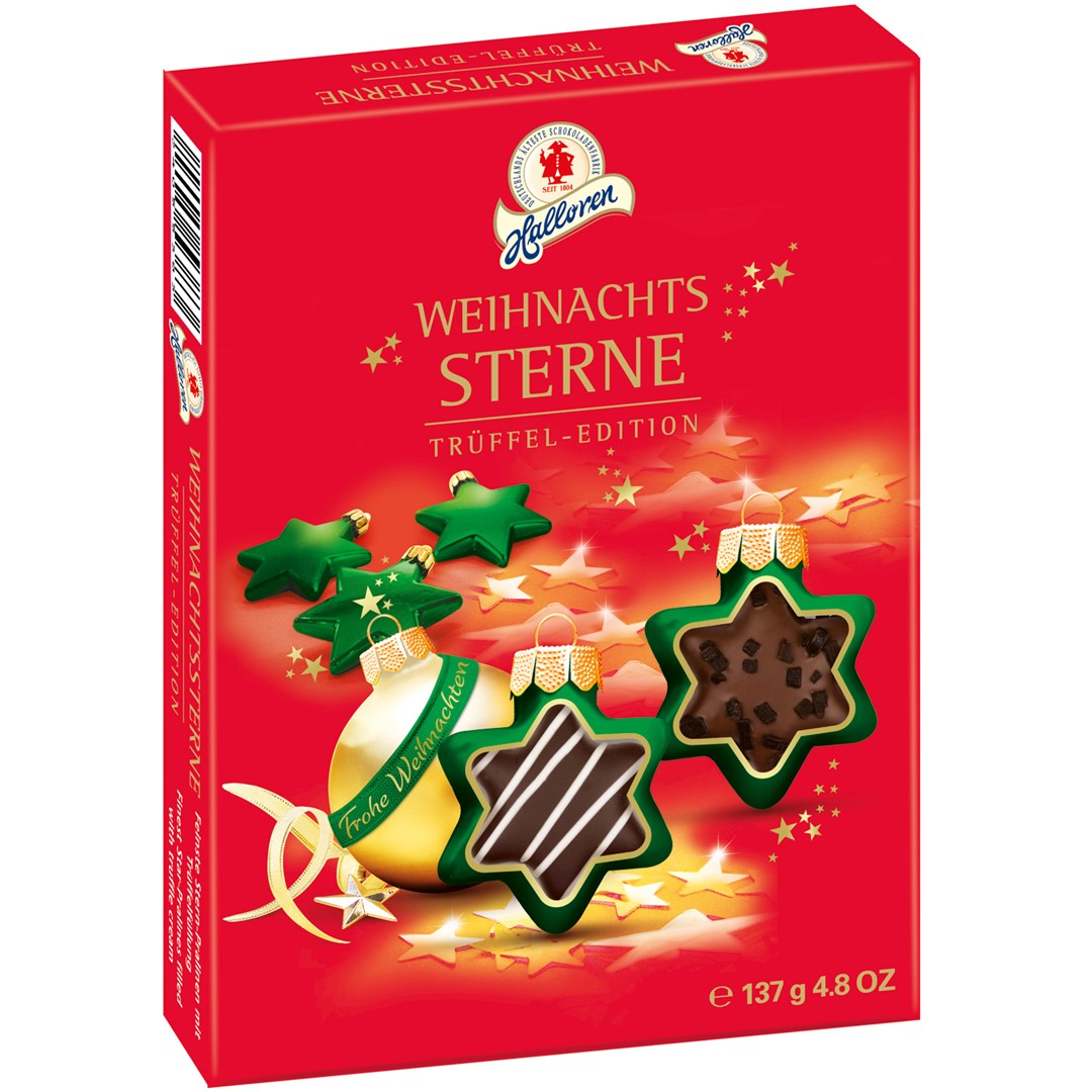 Halloren Weihnachts Sterne Truffel 137g