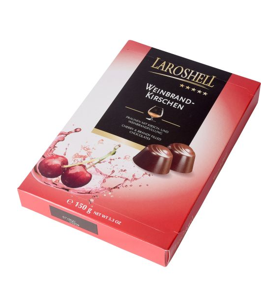Laroschell Weinbrand-Kirschen Bombonierka 150g