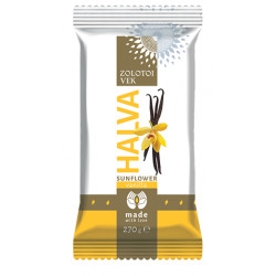 Zlotoi Vek Halva Sunflower Vanilla Chałwa 270g