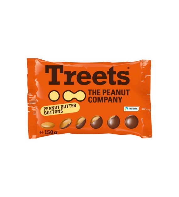 Treets Peanut Butter Buttons 150g