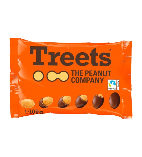 Treets Peanuts in Chocolate 185g