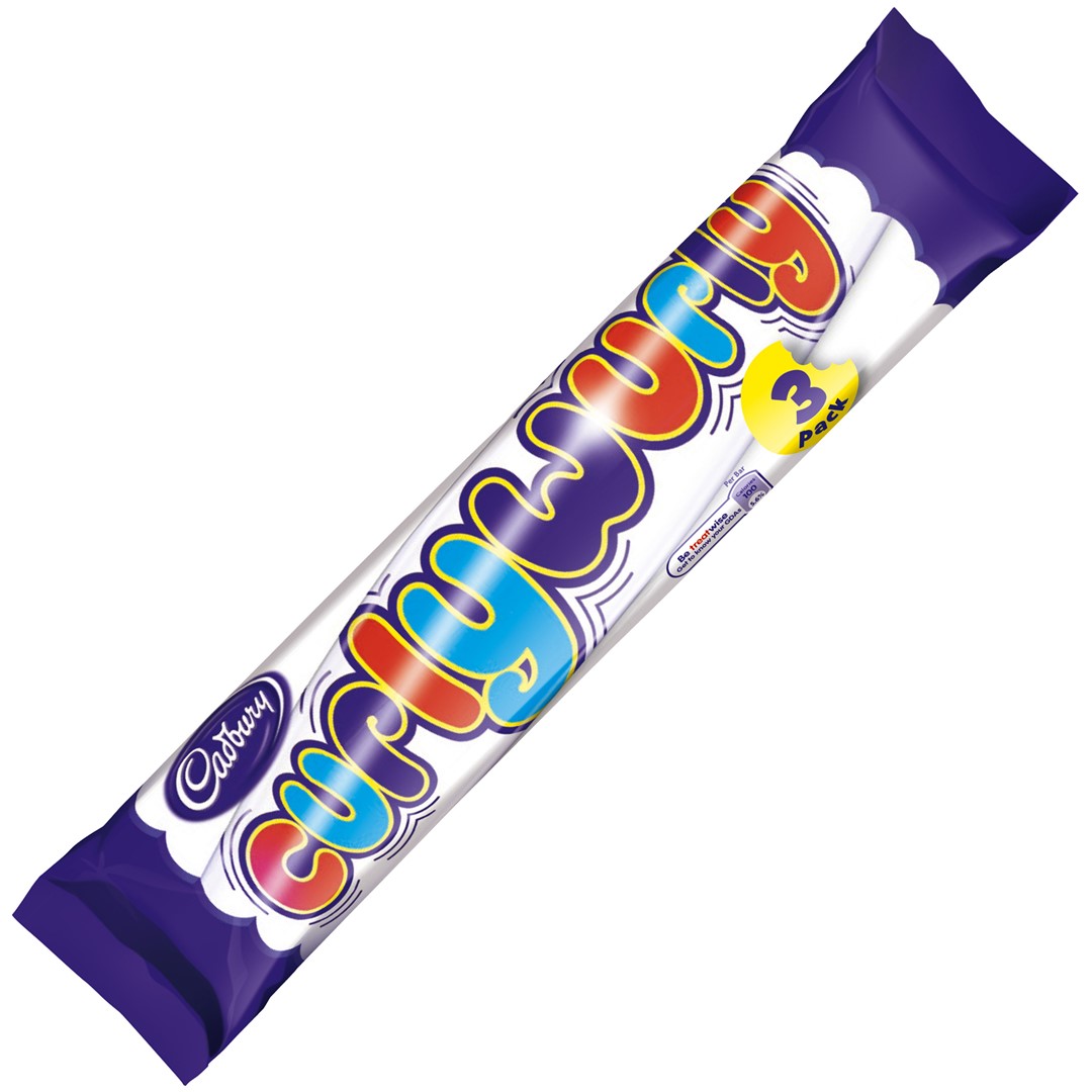 Cadbury Curly Wurly 3pk 64,5g