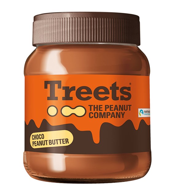 Treets Choco Peanut Butter 340g