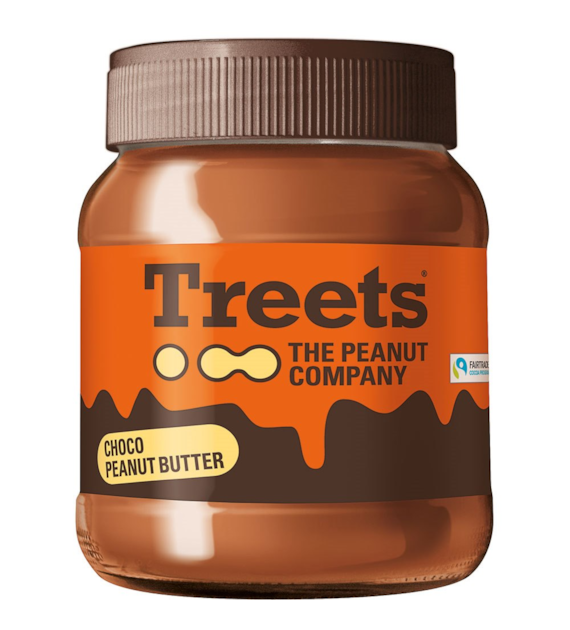 Treets Choco Peanut Butter 340g