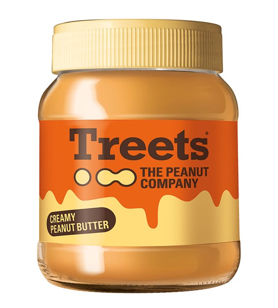 Treets Creamy Peanut Butter 340g