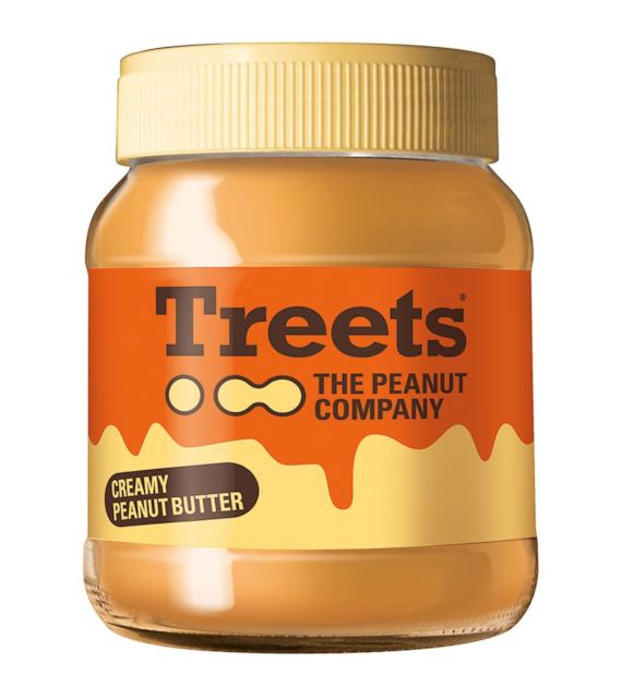 Treets Creamy Peanut Butter 340g