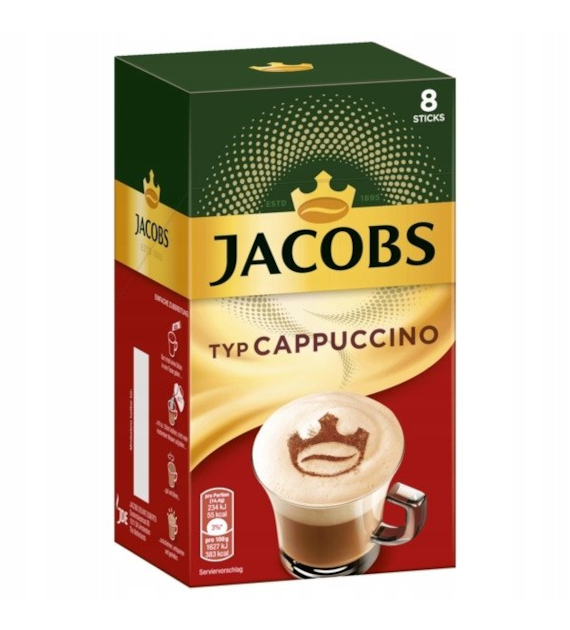 Jacobs Cappuccino Stics 8szt 115g