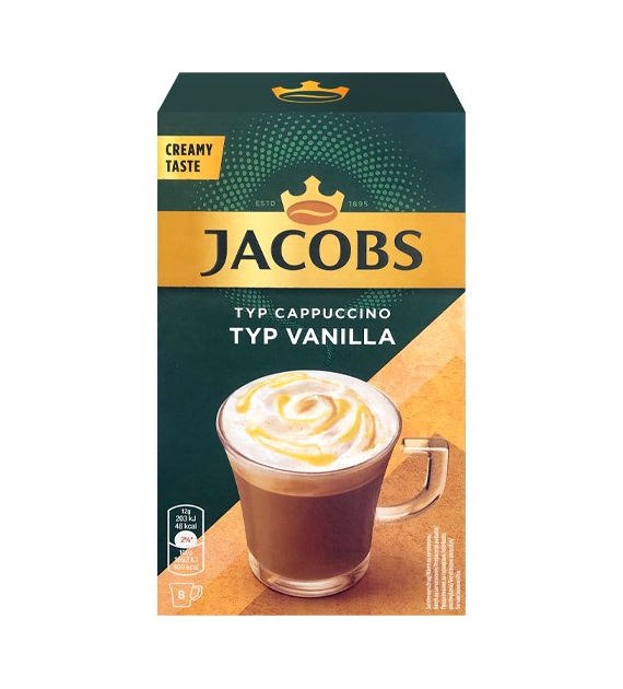 Jacobs Cappuccino Vanilla Saszetki 8szt 96g