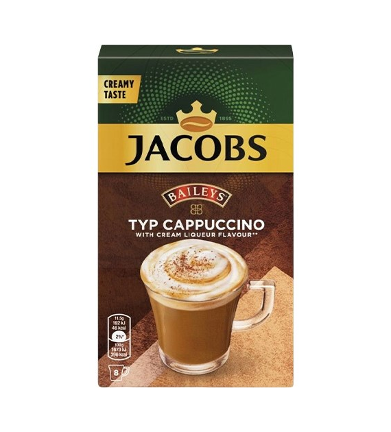 Jacobs Cappuccino Baileys Saszetki 8szt 92g