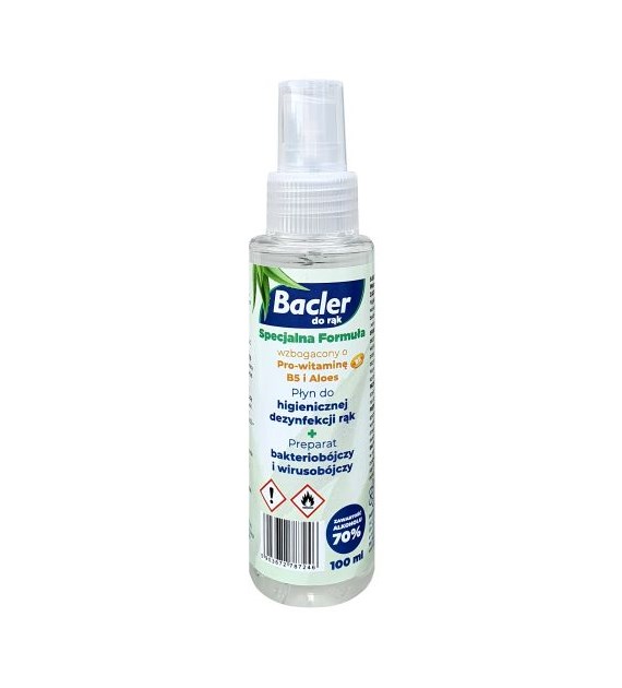 Bacler Płyn Do Dezynfekcji Specjalna Formuła 100ml