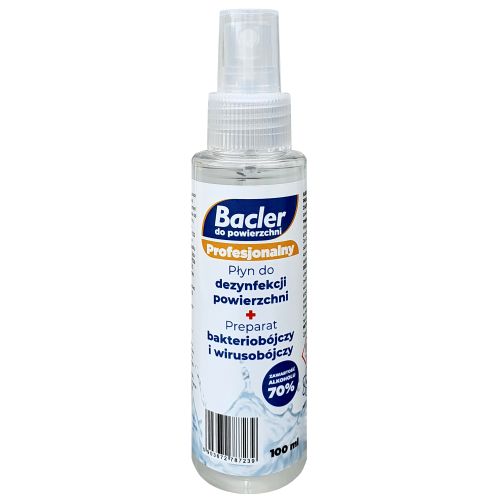 Bacler Płyn do Dezynfekcji Profesjonalny 70% 100ml