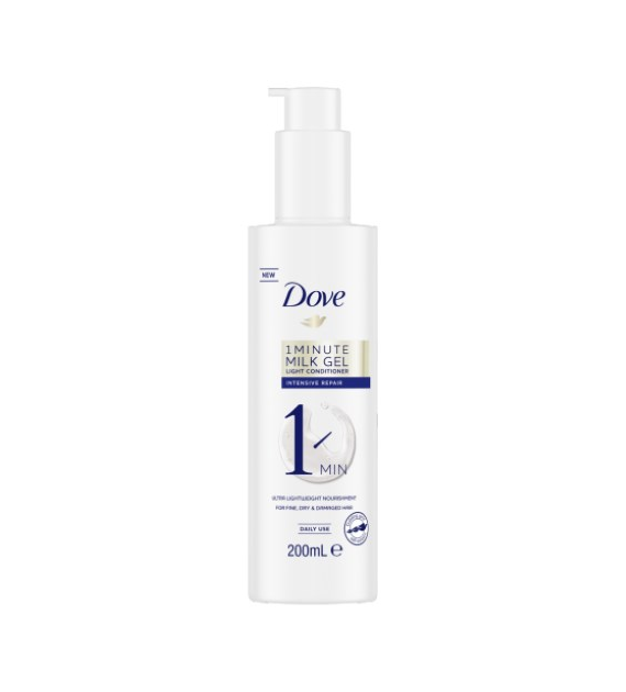 Dove 1 Minute Milk Gel Odżywka do Włosów 200ml