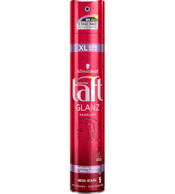 Taft  5  Glanz Mega Stark Lakier 300ml