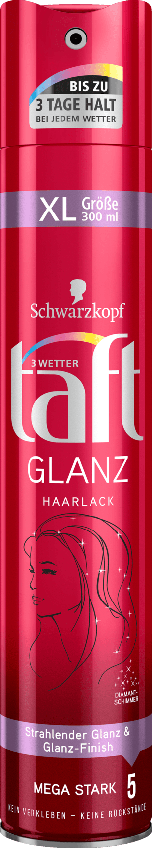 Taft  5  Glanz Mega Stark Lakier 300ml