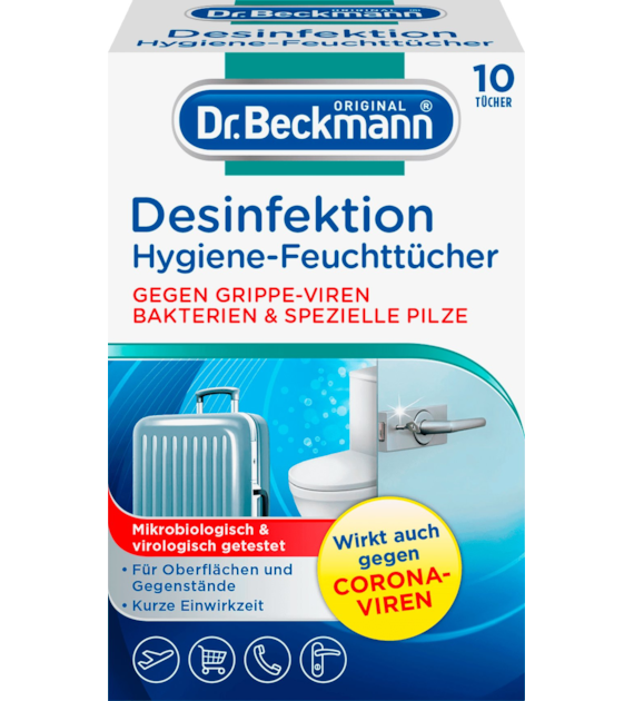 Dr.Beckmann Desinfektion Chusteczki 10szt
