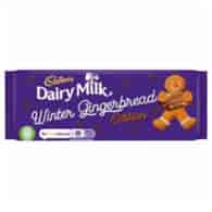 Cadbury Dairy Milk Winter Gingerbread Czeko 120g
