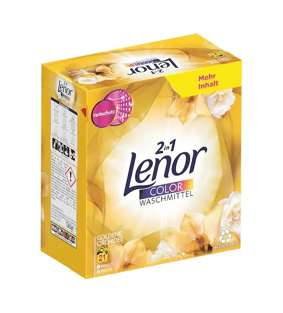 Lenor 2in1 Color Goldene Orchide Proszek 21p 1,3kg