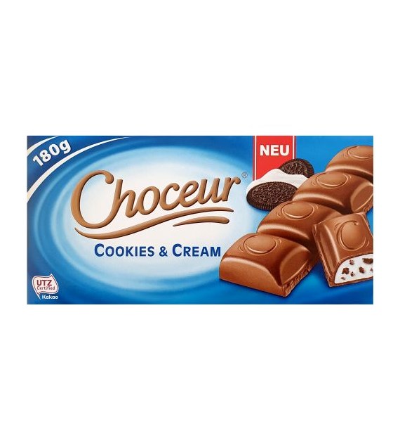 Choceur Cookies & Cream Czekolada 185g