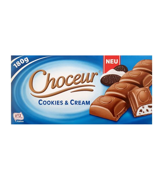 Choceur Cookies & Cream Czekolada 185g