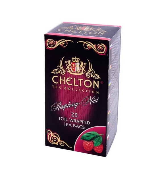 Chelton Raspberry Mint Herbata 25szt 50g