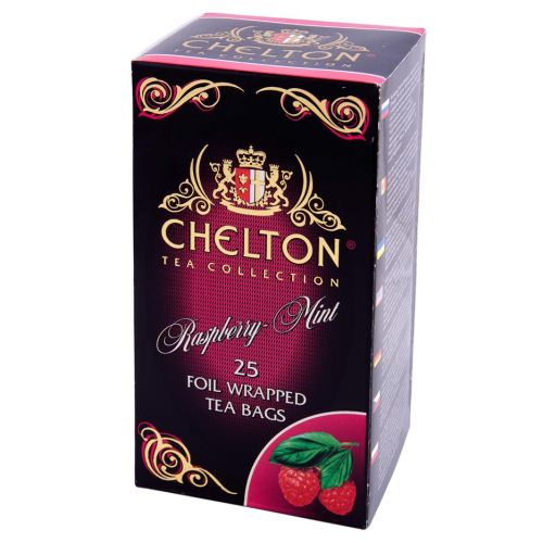 Chelton Raspberry Mint Herbata 25szt 50g