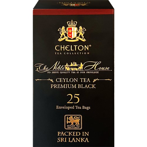 Chelton Premium Black Ceylon Tea Herbata 25szt 50g