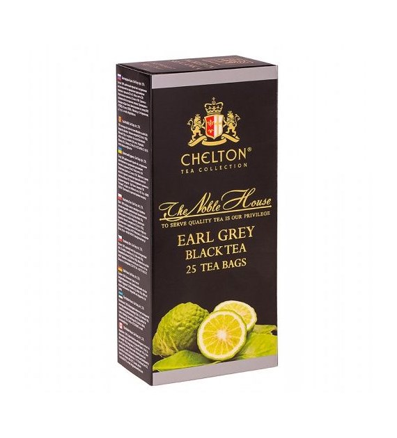 Chelton The Noble House Earl Grey Herba 25szt 50g