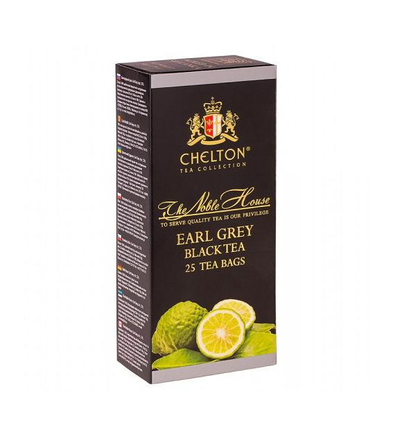 Chelton The Noble House Earl Grey Herba 25szt 50g