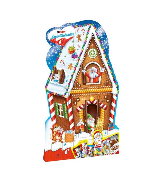 Kinder Domek Kalendarz Adwentowy 24szt 210g