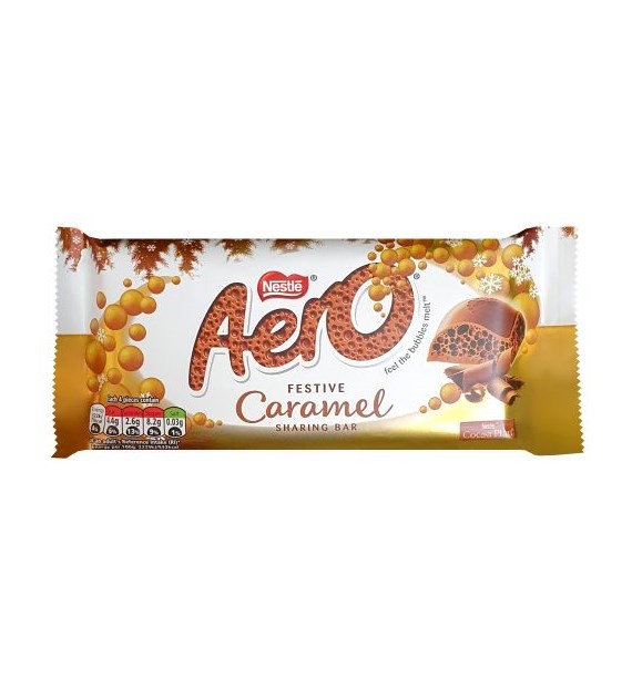 Nestle Aero Caramel Czekolada 90g