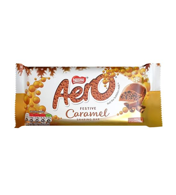 Nestle Aero Caramel Czekolada 90g